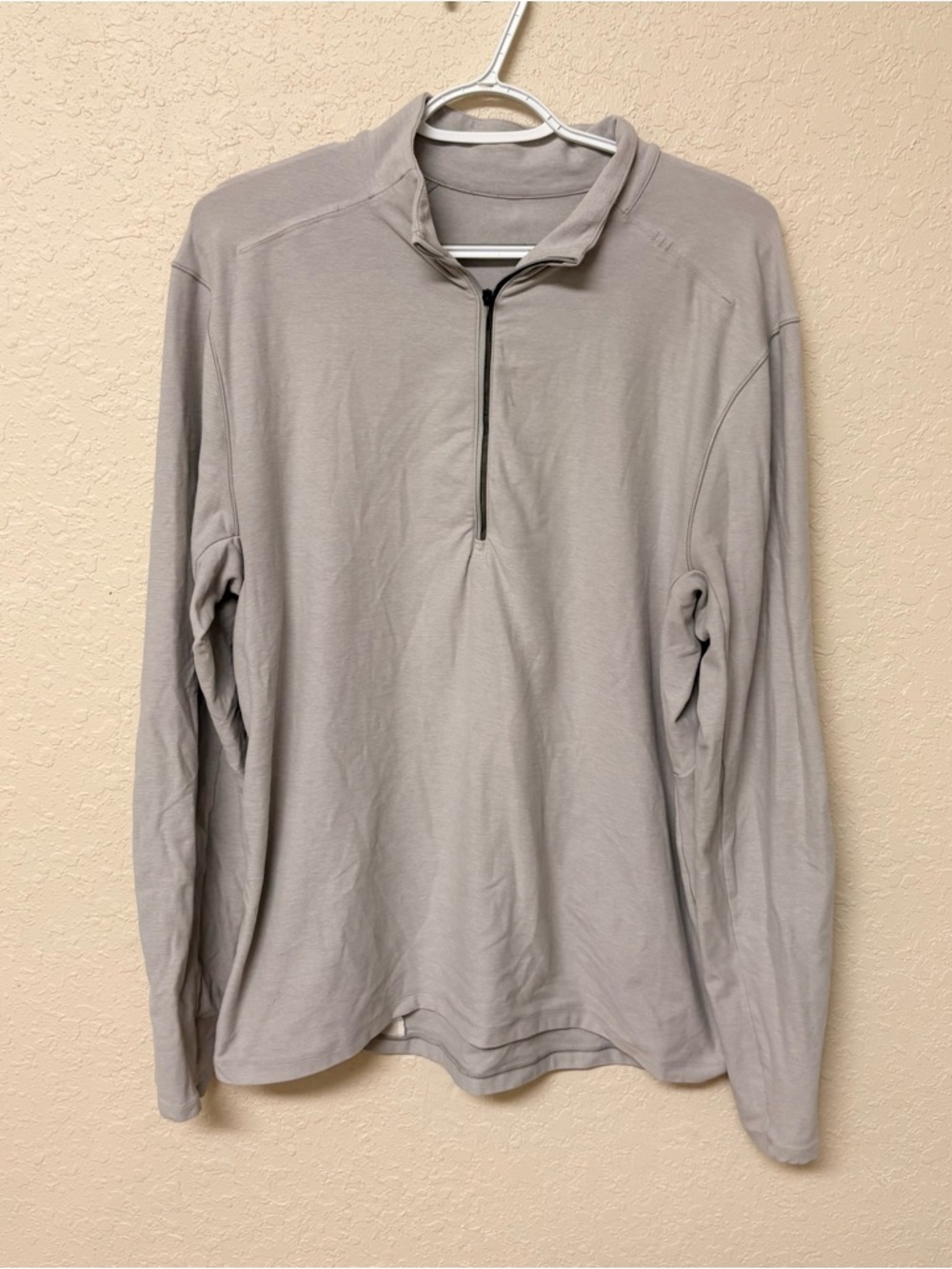 Lululemon Metal Vent Tech 1/2 Zip Pullover Mens Size L Performance Gray